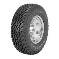Foto pneumatico: GENERAL TIRE, GRABBER AT2 10PR BSW M+S 3PMSF 265/75 R1616 121R Quattro-stagioni